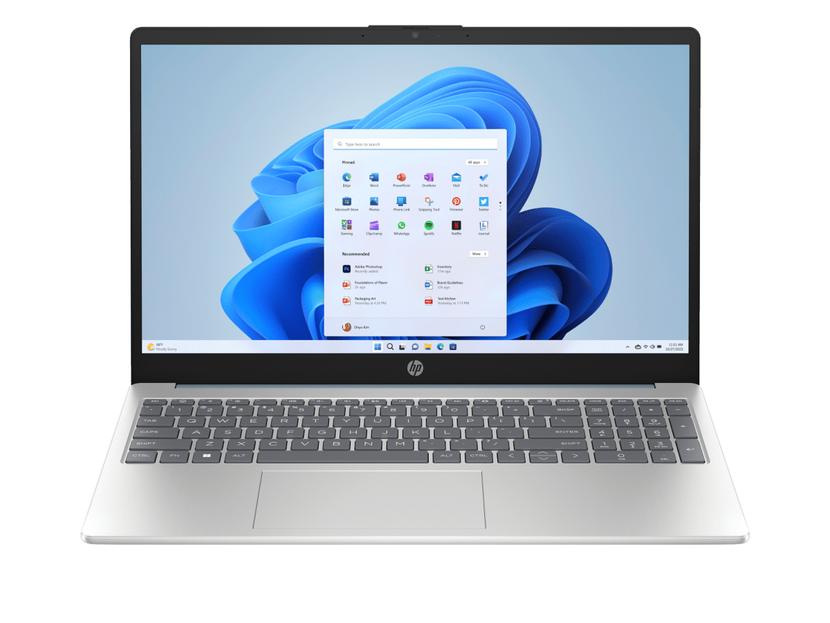 Laptop HP 15-fc0253la, Windows 11 Home Single Language, AMD Ryzen™ 5, 16 GB, 512 SSD, Gráficos AMD Radeon™