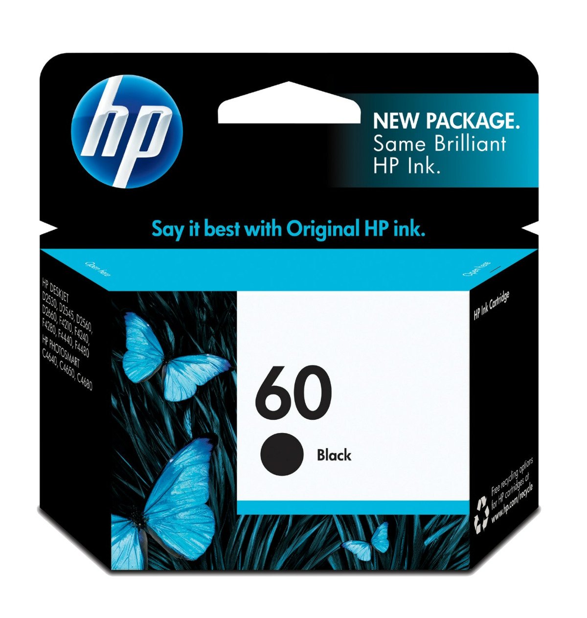 Tinta HP 60 Negro CC640WL