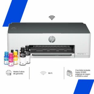 Impresora HP Smart Tank 210, Tinta Continua, Color, Wifi, Smart App, Dúplex (3D4L3A) (3D4L3A)