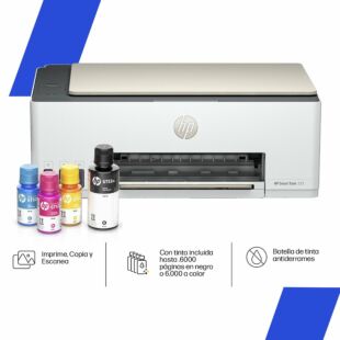 Impresora Multifuncional HP Smart Tank 523, Color, Smart App, Escaner, Copia, (4A8S2A) (4A8S2A)