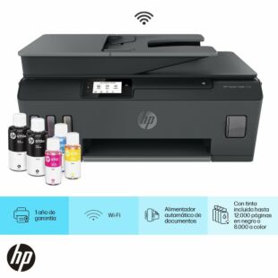 Impresora Multifuncional HP Smart Tank 530, Tinta Continua, Color, Wi-Fi, Smart App, ADF Alimentador Automático (4SB24A) (4SB24A)