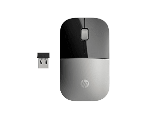 Mouse Inalámbrico HP Z3700 (Plata natural) (66Z09AA)