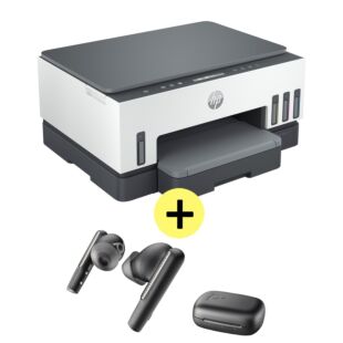 Impresora Multifuncional HP Smart Tank 720 + HP Poly Earbuds Voyager Free 60 UC (6UU46A)