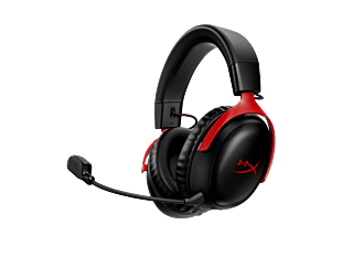 HyperX Cloud III inal&aacute;mbrico - Auriculares para gaming, Negro-rojo, 77Z46AA (77Z46AA)