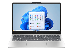 Laptop HP 14-em0017la, Windows 11 Home Single Language, 14", AMD Ryzen™ 5, 8GB RAM, 512GB SSD, FHD - 14" - Cubierta azul claro de luna, base y marco de teclado en plata natural (A1UC5LA)