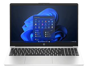 Laptop HP 250 G10, Intel Core™ i5, 8 GB RAM, 512 GB SSD, 15,6" FHD, Windows 11 Home Single Language - 15.6" - Plata turbo (B5UZ7AT)
