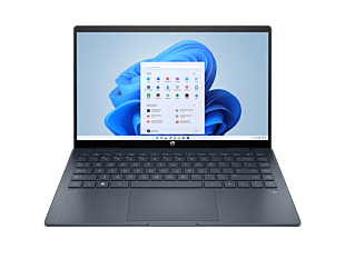 Laptop HP Pavilion x360 2 en 1 14-ek1011la, Intel Core i5, 8 GB RAM, 512 GB SSD, 14" Táctil FHD, Windows 11 Home - 14" - Marco del teclado y cubierta en azul espacial, y base en gris ceniza (B69KJLA)