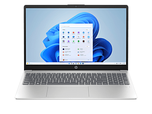 Laptop HP 15-fd1255la, Windows 11 Home Single Language, Intel® Core™ Ultra 5, 16 GB, 512 SSD, Gráficos Intel® Arc™ - 15.6" - Plateado natural (BM2H9LA)