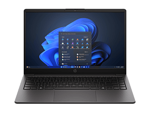 Laptop HP 240R, 14", Windows 11 Home Single Language, Intel® Core™ 5, 8GB RAM, 512GB SSD, HD - 14" - Plateado ceniza oscuro (C61QQAT)