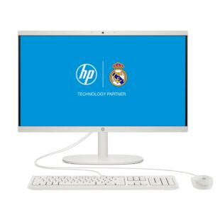All-in-One HP Desktop 22-dg0230la, Windows 11 Home Single Language, 21.5", Intel® Core™ i3, 8GB RAM, 512GB SSD, FHD, Blanco cerámica - 21.5" - Cashmere White (BM7X2LA)