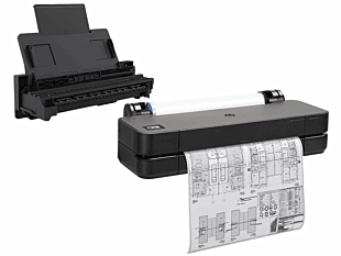 HP DesignJet T250 Impresora de 24 pulgadas edición 2025 (5HB06D) + bandeja automática de documentos HP DesignJet T200/T600 (5HB06D)