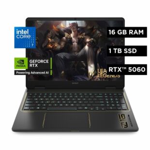Laptop Gaming OMEN 16-am0021la, Intel Core i7, 16 GB RAM, GPU NVIDIA GeForce RTX™ 5060 , 1 TB SSD, 16" a 240 Hz, Windows 11 Home - 16" - Negro sombra (C42G5LA)