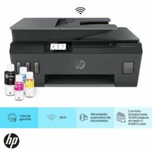 Impresora Multifuncional HP Smart Tank 615, Tinta Continua, Color, Wi-Fi, Smart App, ADF Alimentador Automático, Fax (Y0F71A) (Y0F71A)