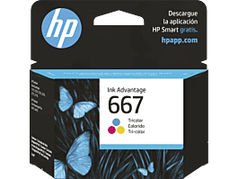 Cartucho de Tinta HP 667 Tricolor Ink Advantage Original 