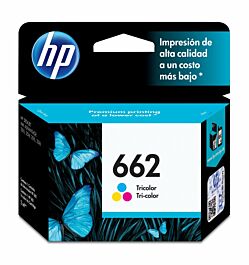 Cartucho de Tinta HP 662 Tricolor Original