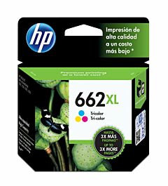Cartucho de Tinta HP 662XL Tricolor Original
