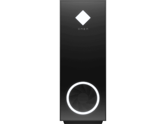 Desktop Gaming OMEN 30L GT13-0001la PC, Intel Core i5, 16 GB, NVIDIA® GeForce RTX™ 2060 (GDDR6 de 6 GB dedicada), 256 GB SSD, Windows 11 Home - Bisel frontal de cristal en negro sombreado, panel lateral de cristal, logotipo cromado oscuro (2A5U6AA) - Cent