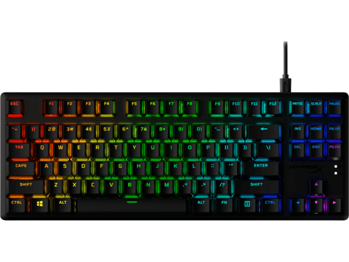 Teclado HyperX Alloy Origins Core PBT (639N7AA) - Center facing