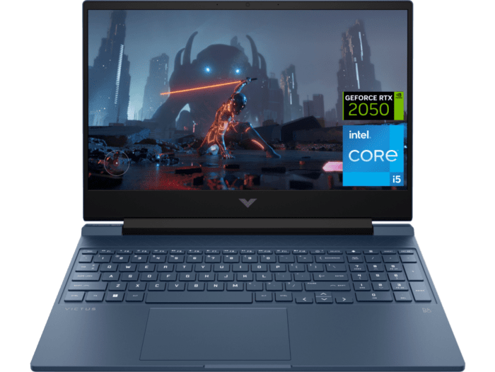 Laptop Gaming Victus 15-fa1090la, Windows 11 Home, Intel Core i5, 8 GB GPU NVIDIA® GeForce RTX™ 2050, 512 GB SSD, 15.6, FHD - 15.6