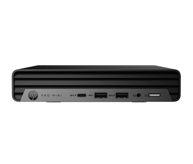 Desktop mini HP Pro 400 G9, Windows 11 Pro, Intel Core i5-14500T, 8 GB RAM, 512 GB unidad de estado solido, Gráficos Intel® UHD 770