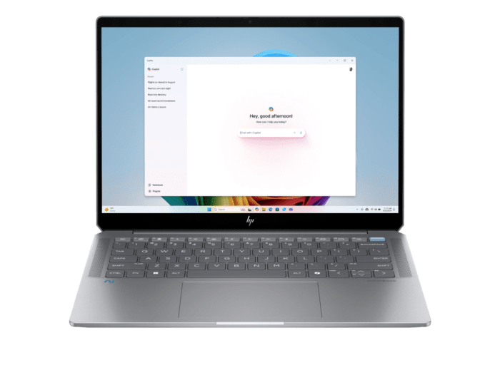 Laptop HP OmniBook Ultra  14-fd0001la, Windows 11 Home, AMD Ryzen™ AI 9, 32 GB, 1 TB SSD, Gráficos AMD Radeon™ 890M - 14" - Aluminio de color plata natural (B84FFLA)