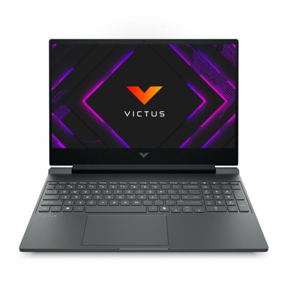 Laptop HP Gaming VICTUS 15-fa2013la, Intel Core i5, 16 GB, 512 GB SSD, 15.6, FHD Windows 11 Home - 15.6" - Plata mica, logotipo cromado negro (BA1U4LA)
