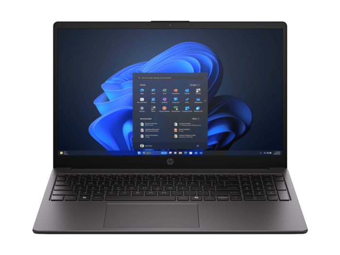 Laptop HP 250R G10, 15.6", Windows 11 Home Single Language, Intel® Core™ 5, 8GB RAM, 512GB SSD, HD - 15.6" - Plateado ceniza oscuro (C78E0AT)