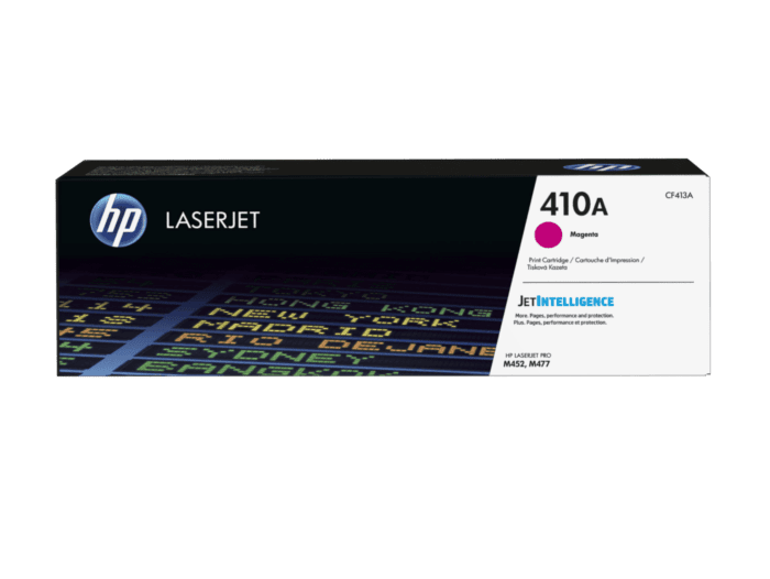 Cartucho de Tóner HP 410A Magenta LaserJet Original (CF413A) - Center facing