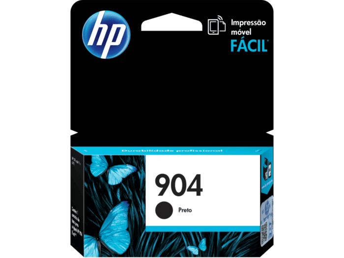Cartucho de Tinta HP 904 Negra Original (T6M00AL) - Center facing