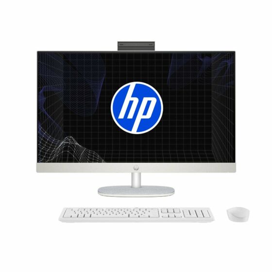 All in One HP Next Gen AI 24-ct2250la, AMD Ryzen AI 5, 16 GB RAM, 512 GB SSD, 23.8" FHD, Windows 11 Home - 23.8" - Blanco nácar (BA1W1LA)