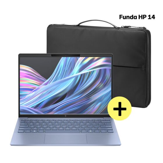 Laptop HP Pavilion Aero 13-bg0000la, Windows 11 Home Single Language, 13.3", AMD Ryzen™ 7, 16GB RAM, 1TB SSD, 2K + Funda HP 14, Negro - 13.3" - Celeste (A1UC0LA)